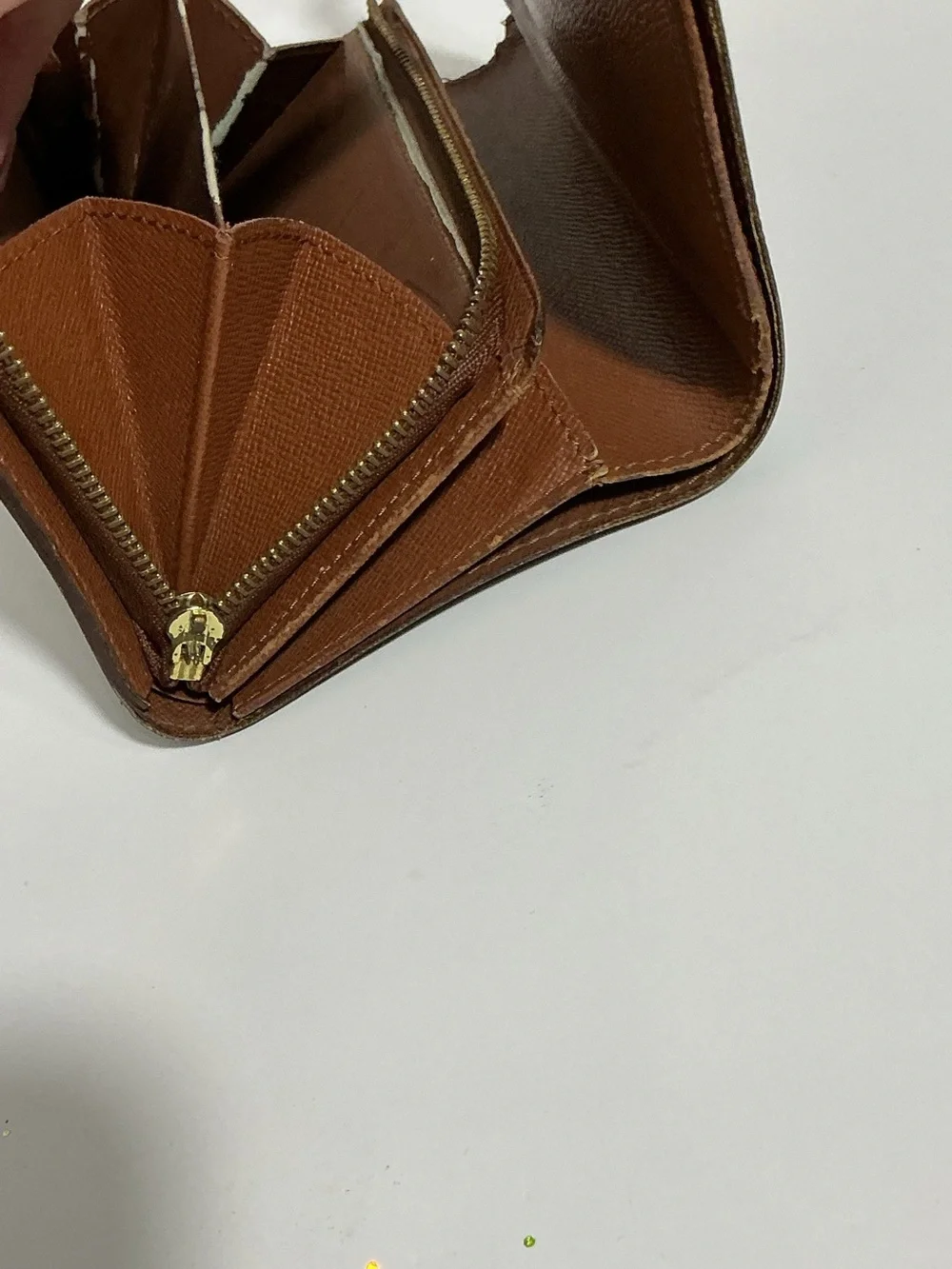 Louis Vuitton Monogram Porte Monnaie Billets Tresor‎ Wallet Vintage COA